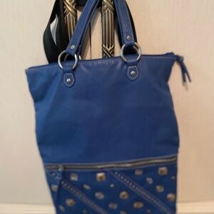 Blue fashion bag